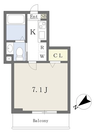 フェリーチェ西ケ原の物件間取画像